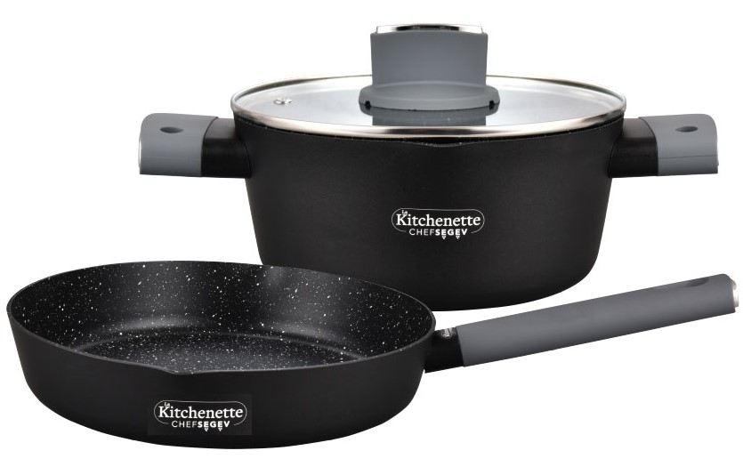 סט 3 חלקים בעיצוב המטבח האיטלקי מסדרת מילאנו של השף שגב משה